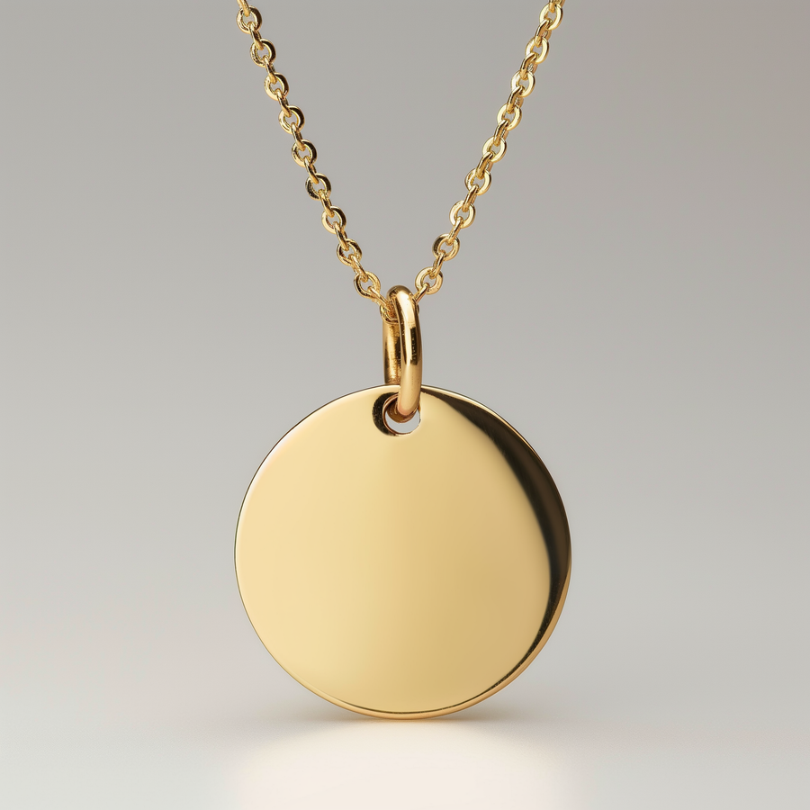 Lumi Heritage Golden Pendant Necklace